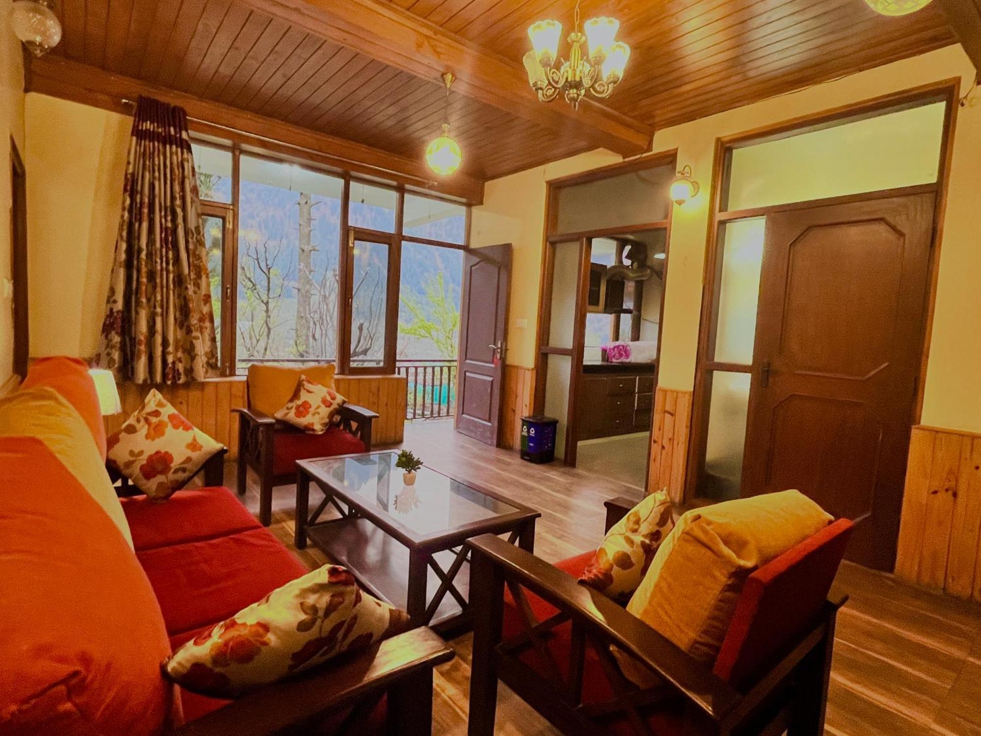 Nature Valley View Resort Manali 2 Bedrooms Luxury Cottages And Valley View Luaran gambar