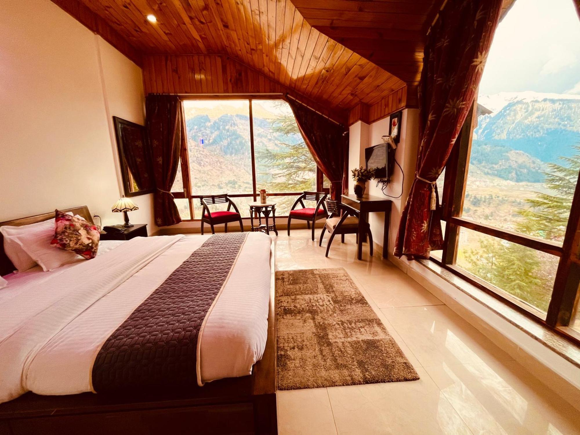 Nature Valley View Resort Manali 2 Bedrooms Luxury Cottages And Valley View Luaran gambar